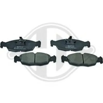 Комплект тормозных колодок, дисковый тормоз DIEDERICHS купить