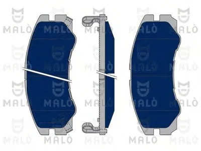 Комплект тормозных колодок, дисковый тормоз MALÒ купить
