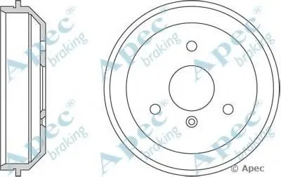 Тормозной барабан APEC braking купить