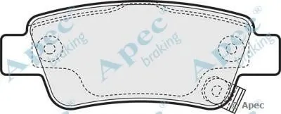 Комплект тормозных колодок, дисковый тормоз APEC braking купить