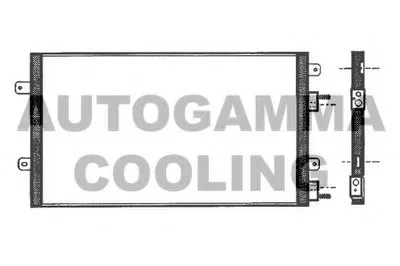 Конденсатор, кондиционер AUTOGAMMA купить