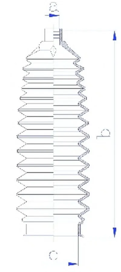 Пыльник, рулевое управление SPIDAN купить