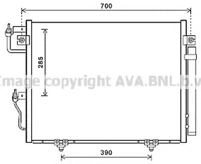 Конденсатор, кондиционер AVA QUALITY COOLING купить