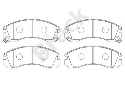 Комплект тормозных колодок, дисковый тормоз BRECK купить