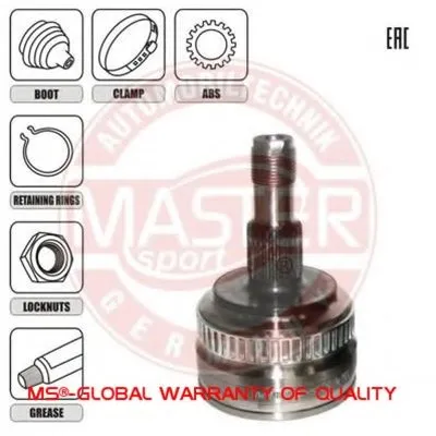 Шарнирный комплект, приводной вал MASTER-SPORT купить