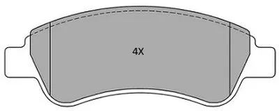 Комплект тормозных колодок, дисковый тормоз FREMAX купить