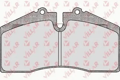 Комплект тормозных колодок, дисковый тормоз VILLAR купить