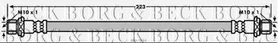 Тормозной шланг BORG & BECK купить