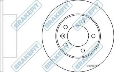 Тормозной диск Brake Fit APEC braking купить