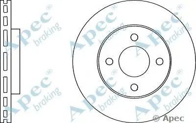 Тормозной диск APEC braking купить
