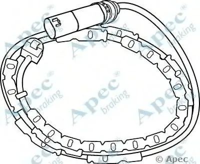 Указатель износа, накладка тормозной колодки APEC braking купить
