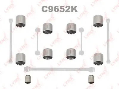 Подвеска, рычаг независимой подвески колеса KIT LYNXauto купить