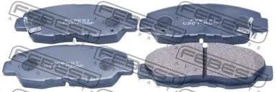 Комплект тормозных колодок, дисковый тормоз FEBEST купить