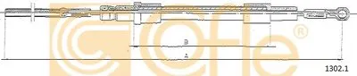 Тросик сцепления COFLE купить