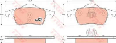 Комплект тормозных колодок, дисковый тормоз Dr!ve+ купить
