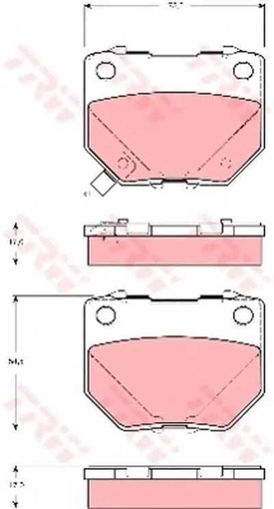Комплект тормозных колодок, дисковый тормоз Dr!ve+ купить