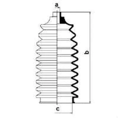 Пыльник, рулевое управление SPIDAN купить