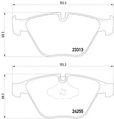 Комплект тормозных колодок, дисковый тормоз HELLA купить