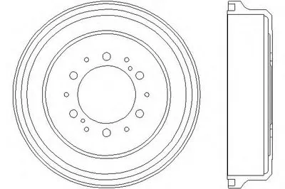 Тормозной барабан HELLA купить