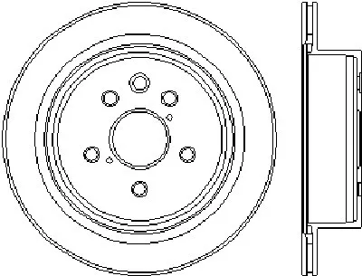 Тормозной диск TEXTAR купить