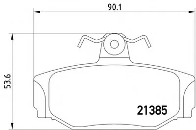 Комплект тормозных колодок, дисковый тормоз HELLA PAGID купить