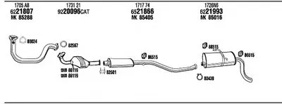 Система выпуска ОГ WALKER купить