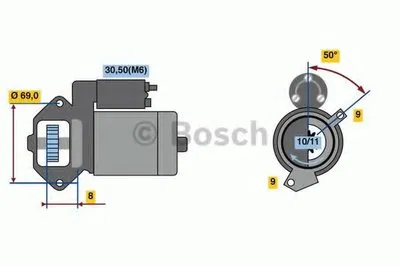 Стартер BOSCH купить