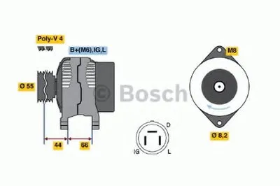 Генератор BOSCH купить