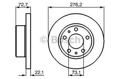 Тормозной диск BOSCH купить