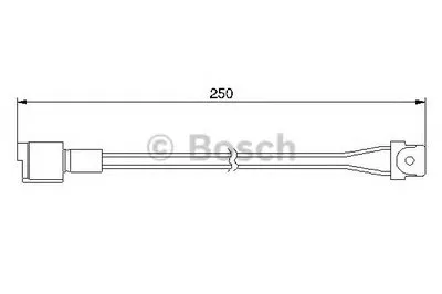 Сигнализатор, износ тормозных колодок BOSCH купить