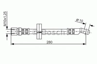 Тормозной шланг BOSCH купить