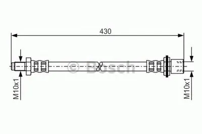 Тормозной шланг BOSCH купить