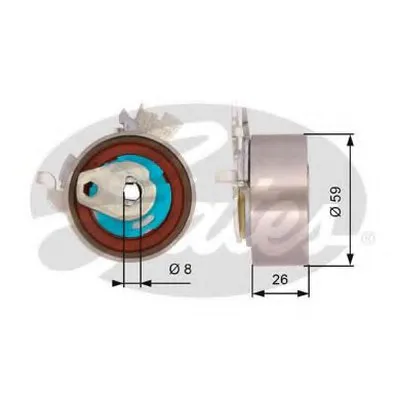 Натяжной ролик, ремень ГРМ PowerGrip® GATES купить