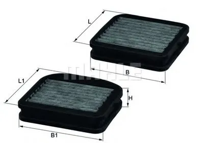 Фильтр, воздух во внутренном пространстве KNECHT купить