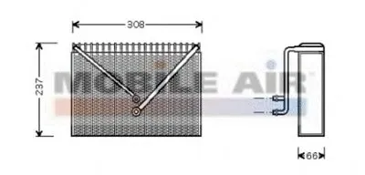 Испаритель, кондиционер VAN WEZEL купить