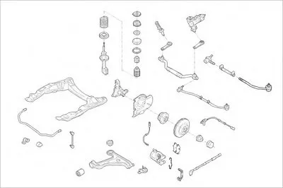 Подвеска колеса MONROE купить