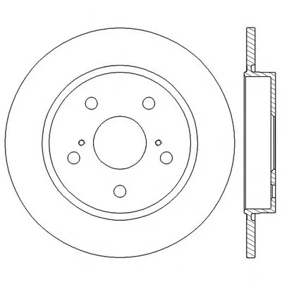 Тормозной диск JURID купить