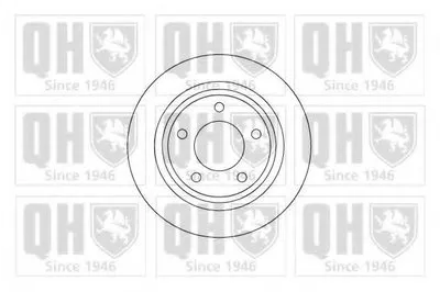 Тормозной диск QUINTON HAZELL купить