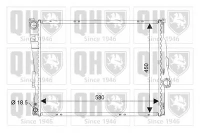 Радиатор, охлаждение двигателя QUINTON HAZELL купить