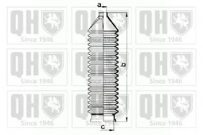 Комплект пылника, рулевое управление QUINTON HAZELL купить