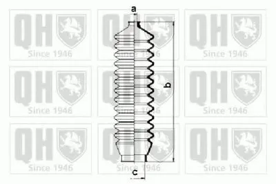 Комплект пылника, рулевое управление QUINTON HAZELL купить