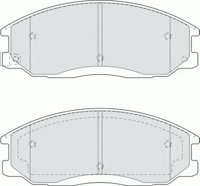 Комплект тормозных колодок, дисковый тормоз PREMIER FERODO купить