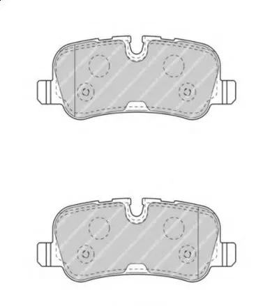 Комплект тормозных колодок, дисковый тормоз PREMIER FERODO купить