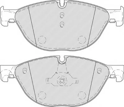 Комплект тормозных колодок, дисковый тормоз PREMIER FERODO купить
