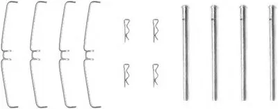 Комплектующие, колодки дискового тормоза MINTEX купить