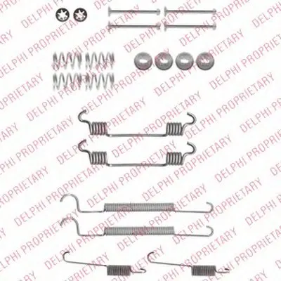 Комплектующие, тормозная колодка DELPHI купить