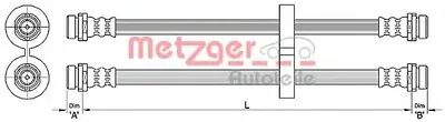 Тормозной шланг METZGER купить