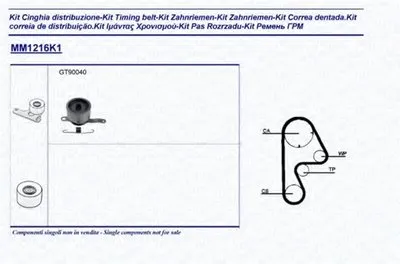 Комплект ремня ГРМ MAGNETI MARELLI купить