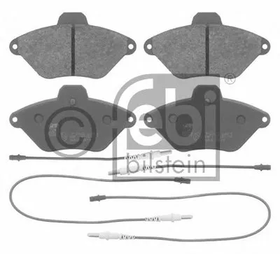 Комплект тормозных колодок, дисковый тормоз FEBI BILSTEIN купить
