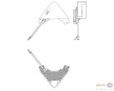 Регулятор, вентилятор салона BEHR HELLA SERVICE купить